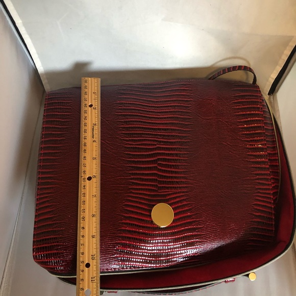 Cosmetics vanity travel storage full zip case large - Picture 7 of 8